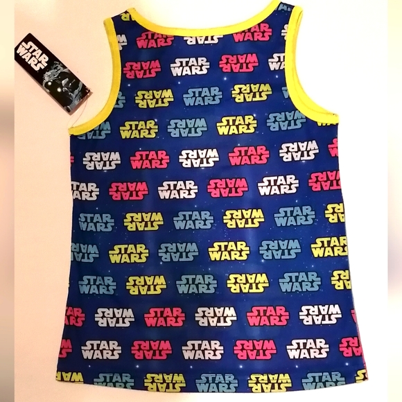🔥SALE🔥 Star Wars R2D2 Girl's Blue Baby Doll Pajama Set NWT Size Small (6) - Picture 8 of 9